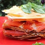 Millefoglie di salmone