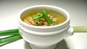 Minestra con cipollotti