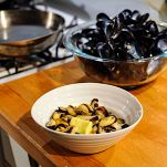 Minestra di cozze speziata