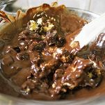 Nidi di cioccolato con ovetti