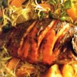 Pagro con salsa d’arancia