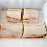 Pesce al forno con salsa tahini