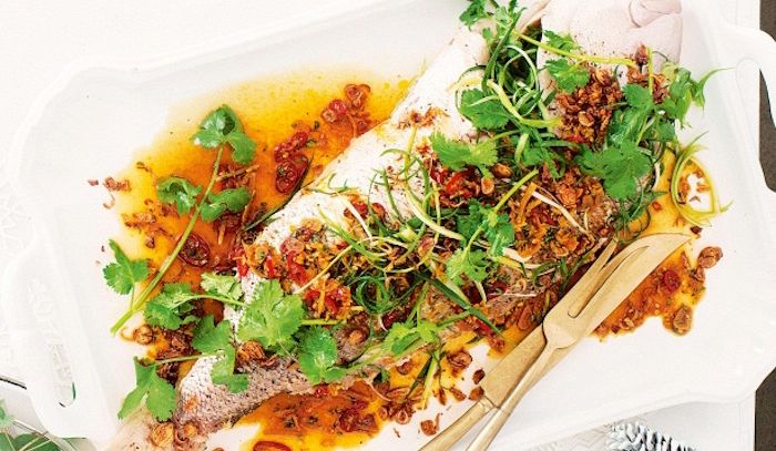 Pesce piccante alla thailandese al forno