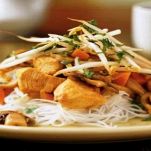 Pollo ai germogli di soia