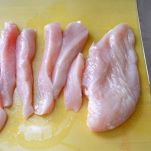 Pollo al limone con fiori di zucchina