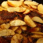 Pollo alle mele e senape