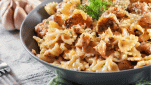 Farfalle con salmone affumicato e aneto