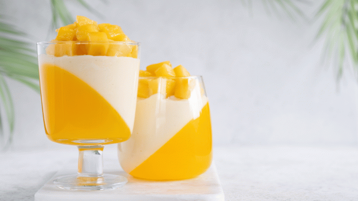 Semifreddo mango e yogurt