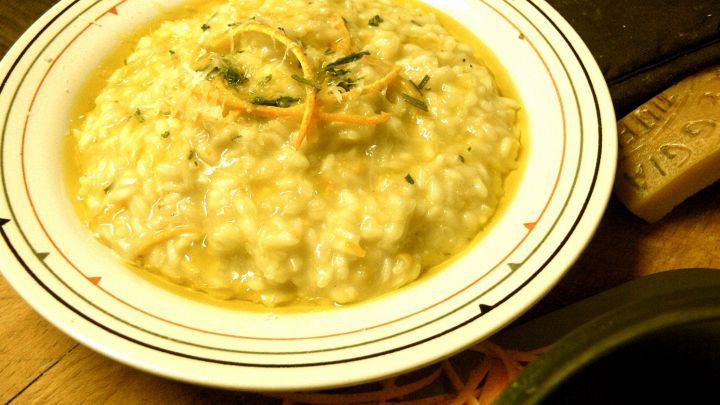 Risotto alle arance