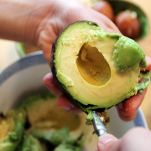 Sauce d&#8217;avocat et mais