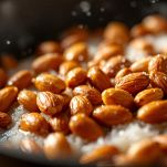 mandorle da tostare in padella per il semifreddo