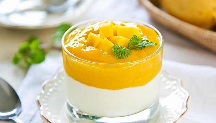Semifreddo mango e yogurt