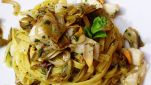 Tagliatelle con capesante