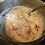 Tagliatelle con salmone affumicato