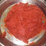 Tagliolini con pomodori e gamberi