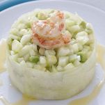 Tartare di capesante e avocado