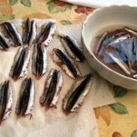 Teglia di alici e patate