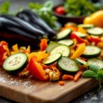 Verdure per il teppanyaki