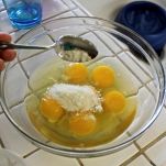 Torta di pere e banane