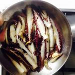 Torta di zucca e radicchio