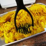 Torta di zucca e radicchio