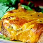 Welsh rarebit con acciughe