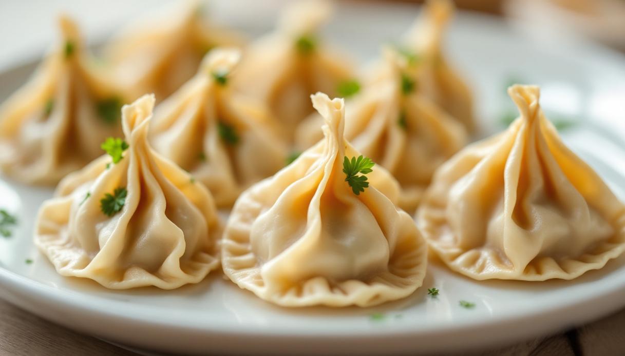 Won Ton fatti in casa