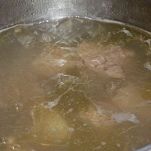 Zuppa di pollo allo zenzero