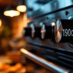 Forno acceso a 190°C