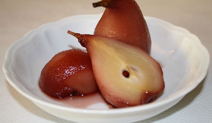 Frutta cotta nel vino rosso ricetta