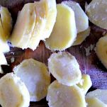 Funghi con patate in teglia