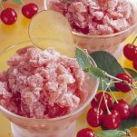 Granita di ciliegie