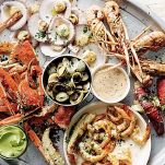 Grigliata mista di crostacei