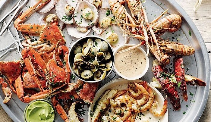 Grigliata mista di crostacei
