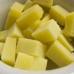 Insalata con groviera e pancetta