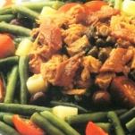 Insalata di fagiolini, pomodoro e tonno