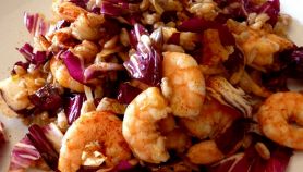 Insalata gamberi e radicchio di Treviso