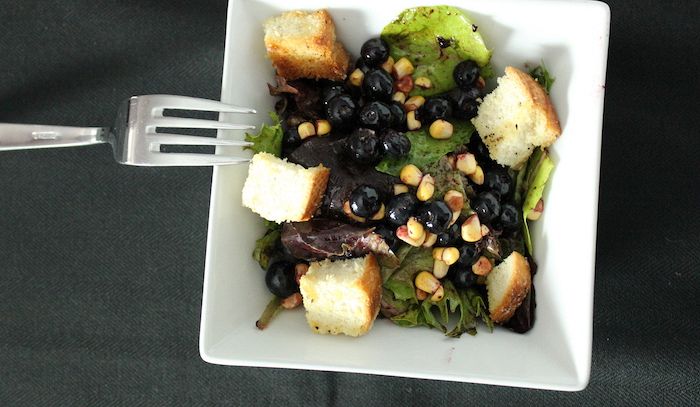 Insalata di indivia, spalla e asiago