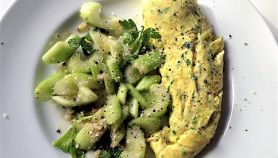 Insalata di sedano e frittata
