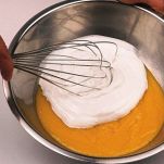 Macedonia con mousse di limone