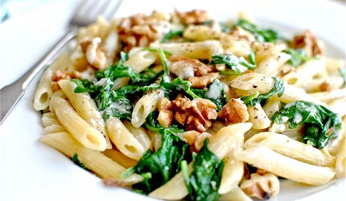 Pasta con le noci