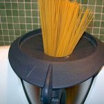 Pasta con peperoni e bacon col Bimby