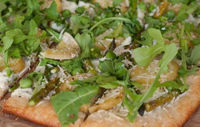 Pizza rucola e patate