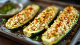 Risotto nelle zucchine