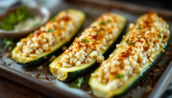 Risotto nelle zucchine