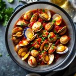 Sauté di vongole con pomodoro