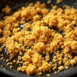 pangrattato tostato in padella