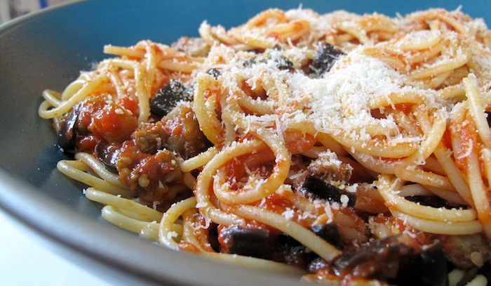 Spaghetti alle melanzane