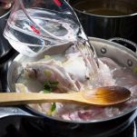 Stufato di pesce alla ligure