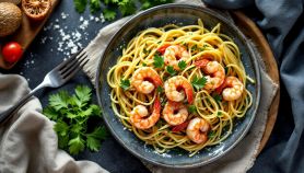 Sugo di gamberetti e zucchine